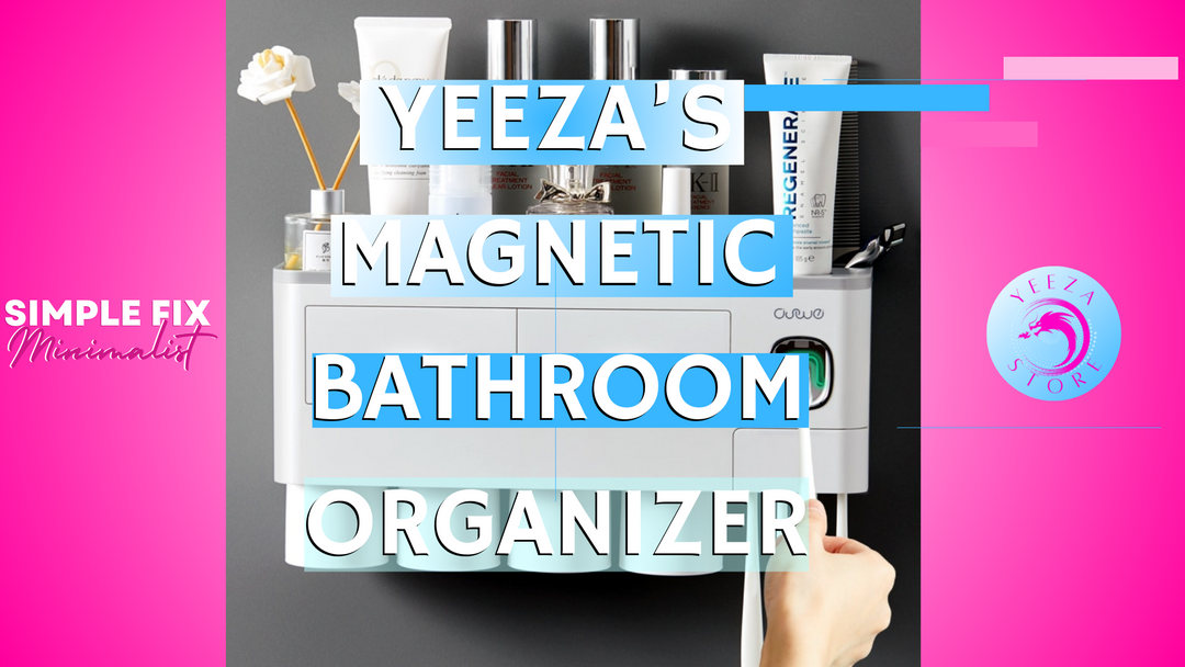 Product Spotlight: Yeeza's Bathroom Magnetic Organizer
