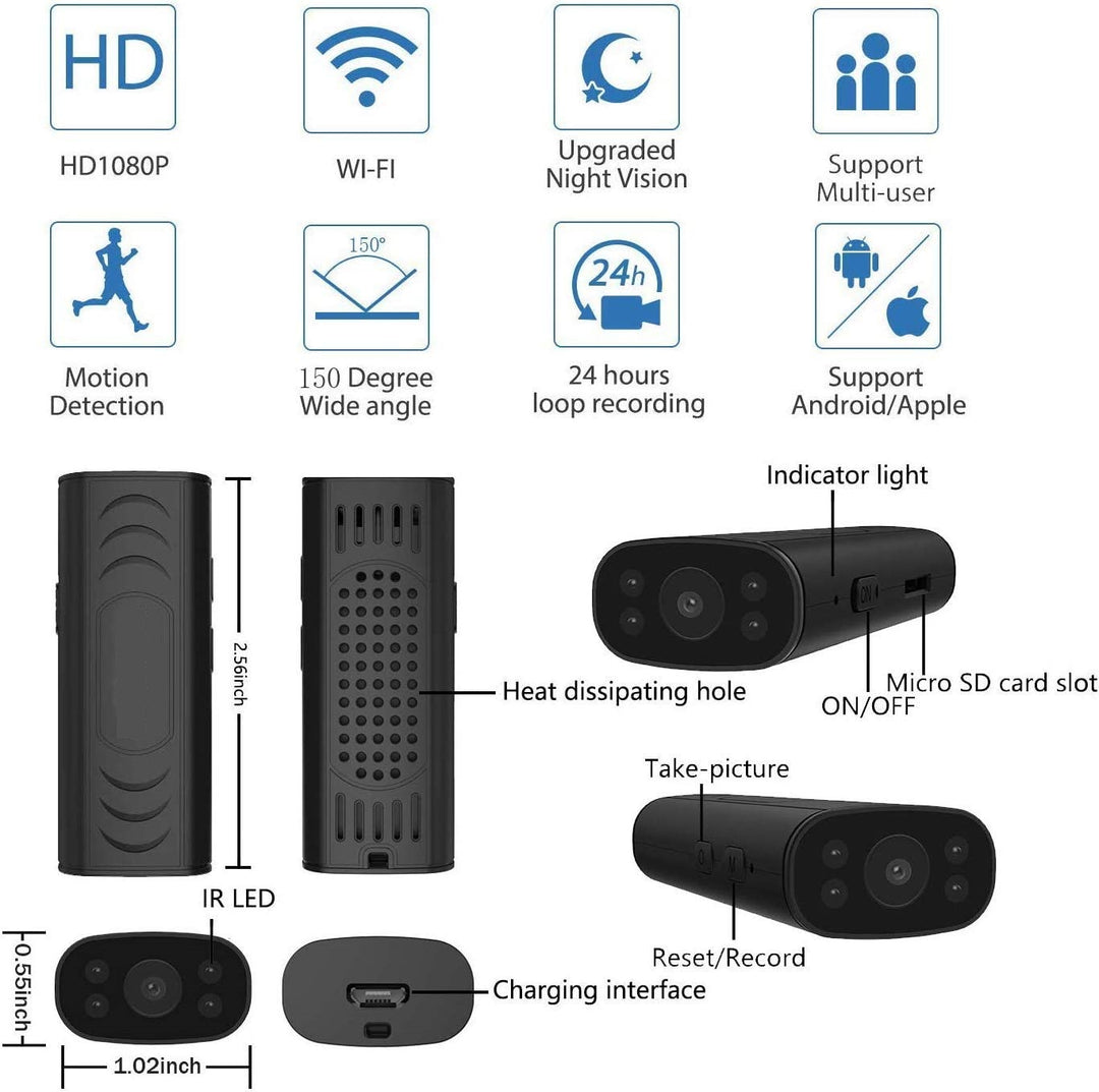 N.V.A.C™ Wifi Security Camera