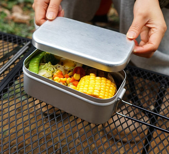 N.V.A.C™ Camping Aluminium Lunch Box