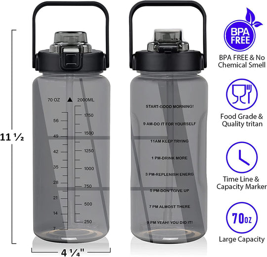 N.V.A.C™ Water Bottle with Pocket Sleeve